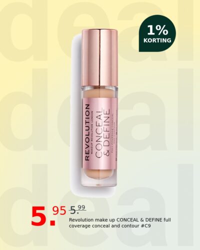 Revolution make up CONCEAL & DEFINE full coverage conceal and contour #C9