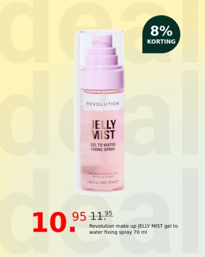 Revolution make up JELLY MIST gel to water fixing spray 70 ml