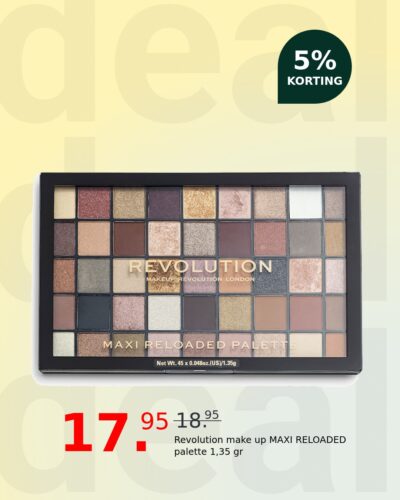 Revolution make up MAXI RELOADED palette 1,35 gr