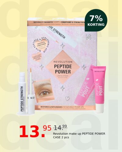 Revolution make up PEPTIDE POWER CASE 2 pcs