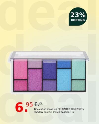 Revolution make up RELOADED DIMENSION shadow palette #Vivid passion 1 u