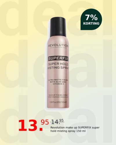 Revolution make up SUPERFIX super hold misting spray 150 ml