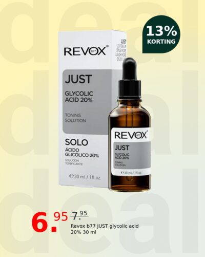 Revox b77 JUST glycolic acid 20% 30 ml