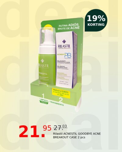 Rilastil ACNESTIL GOODBYE ACNE BREAKOUT CASE 2 pcs