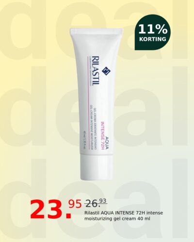 Rilastil AQUA INTENSE 72H intense moisturizing gel cream 40 ml
