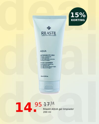 Rilastil AQUA gel limpiador 200 ml