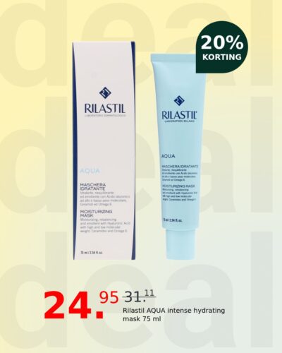 Rilastil AQUA intense hydrating mask 75 ml