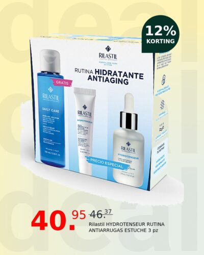 Rilastil HYDROTENSEUR RUTINA ANTIARRUGAS ESTUCHE 3 pz
