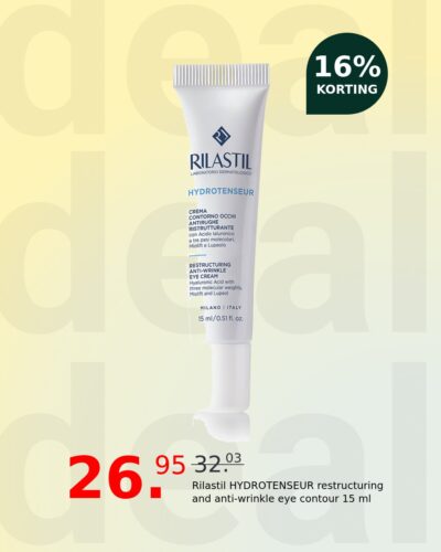 Rilastil HYDROTENSEUR restructuring and anti-wrinkle eye contour 15 ml