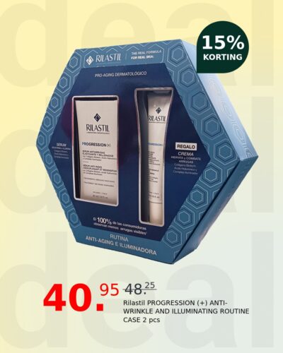 Rilastil PROGRESSION (+) ANTI-WRINKLE AND ILLUMINATING ROUTINE CASE 2 pcs