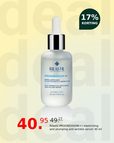Rilastil PROGRESSION(+) elasticizing and plumping anti-wrinkle serum 30 ml