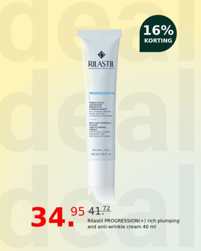 Rilastil PROGRESSION(+) rich plumping and anti-wrinkle cream 40 ml