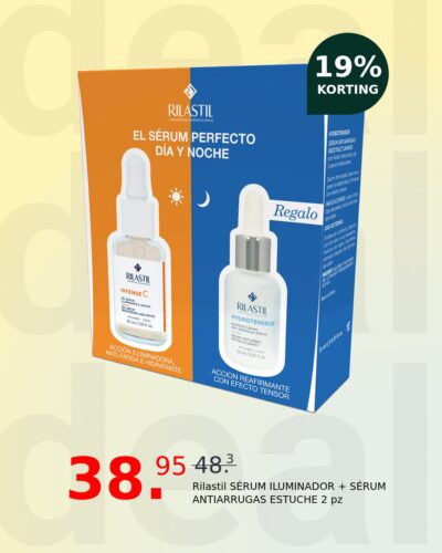 Rilastil SÉRUM ILUMINADOR + SÉRUM ANTIARRUGAS ESTUCHE 2 pz
