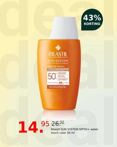 Rilastil SUN SYSTEM SPF50+ water touch color 50 ml