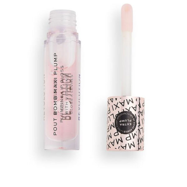 Revolution make up POUT BOMB MAXI PLUMP lip gloss #divine