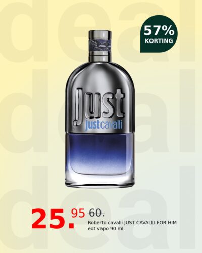 Roberto cavalli JUST CAVALLI FOR HIM edt vapo 90 ml