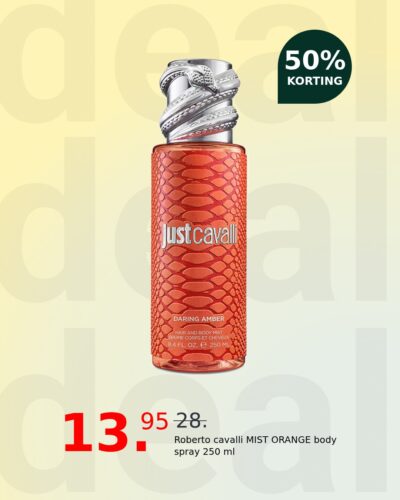 Roberto cavalli MIST ORANGE body spray 250 ml