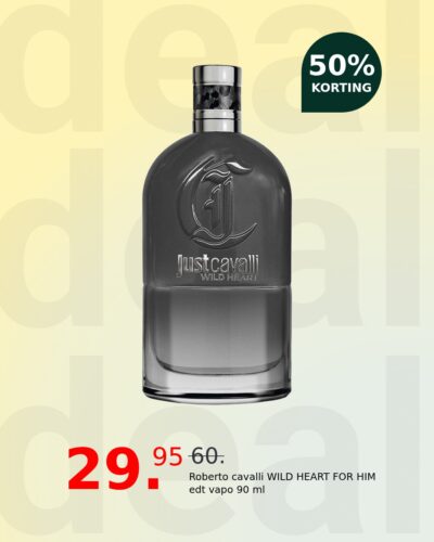 Roberto cavalli WILD HEART FOR HIM edt vapo 90 ml