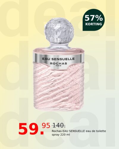 Rochas EAU SENSUELLE eau de toilette spray 220 ml