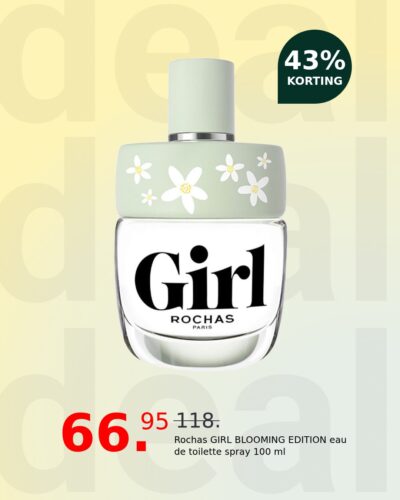 Rochas GIRL BLOOMING EDITION eau de toilette spray 100 ml