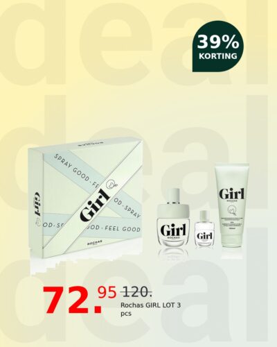 Rochas GIRL LOT 3 pcs