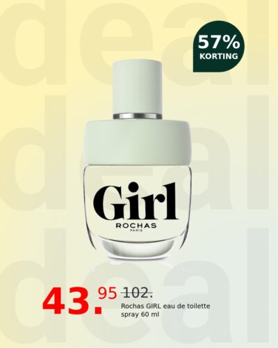 Rochas GIRL eau de toilette spray 60 ml