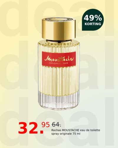 Rochas MOUSTACHE eau de toilette spray originale 75 ml