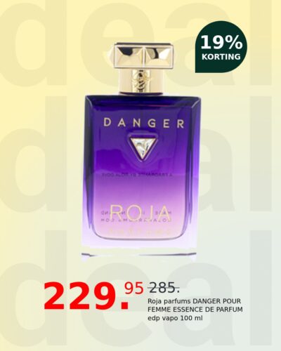 Roja parfums DANGER POUR FEMME ESSENCE DE PARFUM edp vapo 100 ml