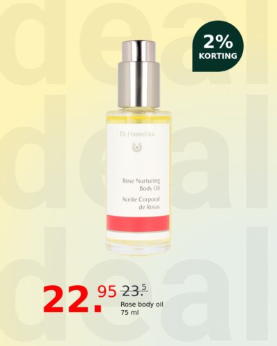 Rose body oil 75 ml