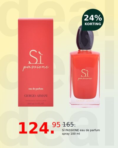 SÌ PASSIONE eau de parfum spray 100 ml