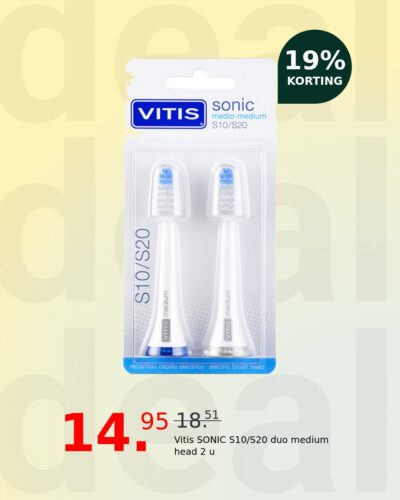 Vitis SONIC S10/S20 duo medium head 2 u