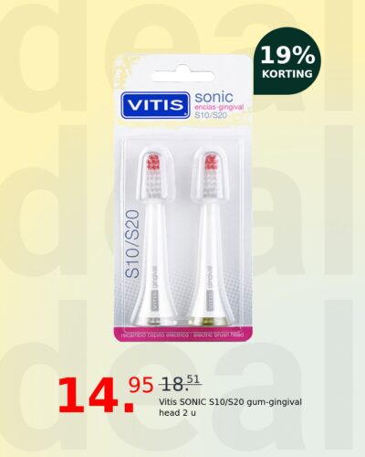 Vitis SONIC S10/S20 gum-gingival head 2 u