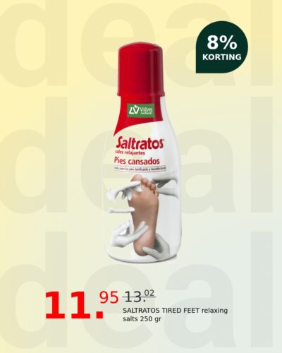 SALTRATOS TIRED FEET relaxing salts 250 gr