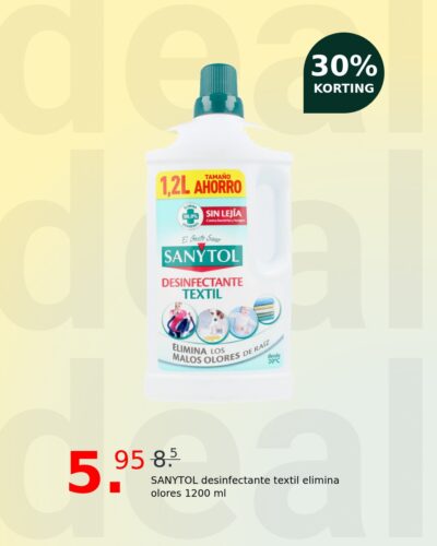 SANYTOL desinfectante textil elimina olores 1200 ml