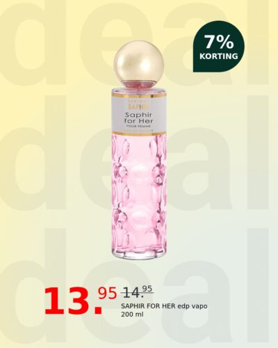 SAPHIR FOR HER edp vapo 200 ml