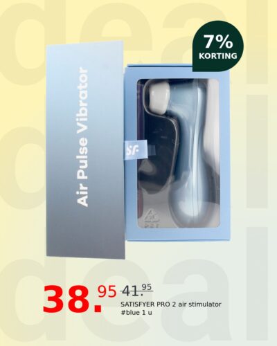 SATISFYER PRO 2 air stimulator #blue 1 u