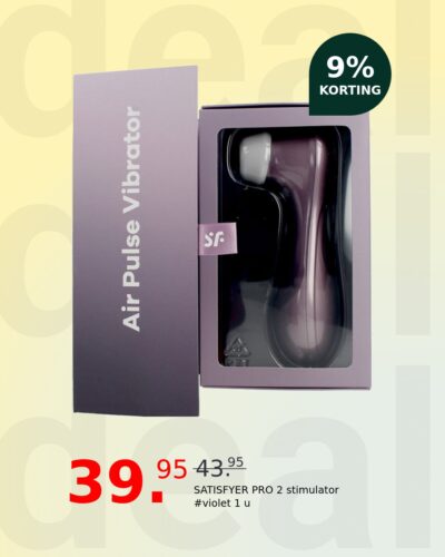 SATISFYER PRO 2 stimulator #violet 1 u