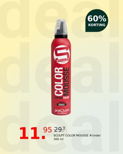 SCULPT COLOR MOUSSE #cinder 300 ml