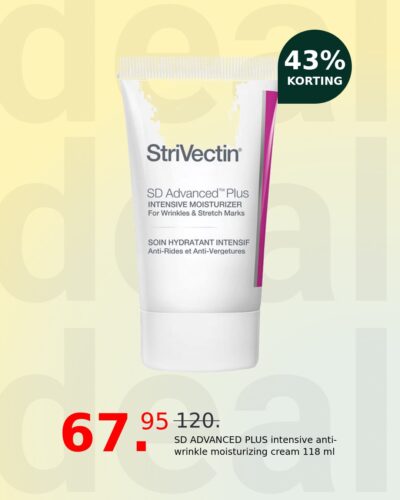 SD ADVANCED PLUS intensive anti-wrinkle moisturizing cream 118 ml