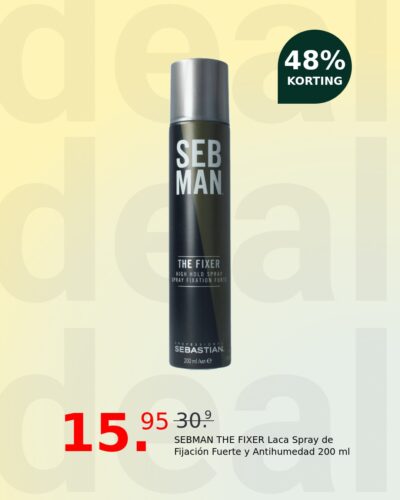 SEBMAN THE FIXER Laca Spray de Fijación Fuerte y Antihumedad 200 ml