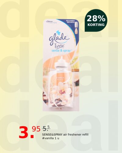 SENSE&SPRAY air freshener refill #vanilla 1 u