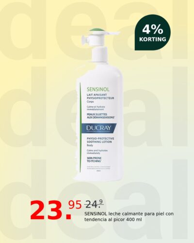 SENSINOL leche calmante para piel con tendencia al picor 400 ml