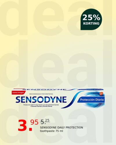SENSODYNE DAILY PROTECTION toothpaste 75 ml