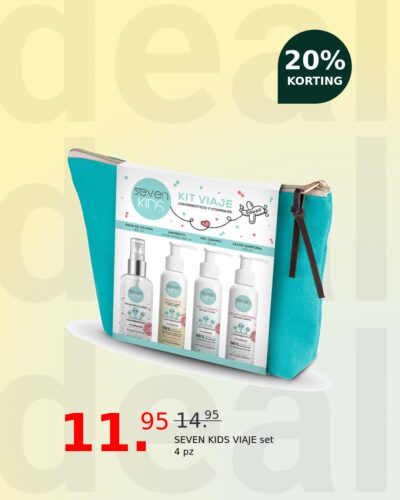 SEVEN KIDS VIAJE set 4 pz
