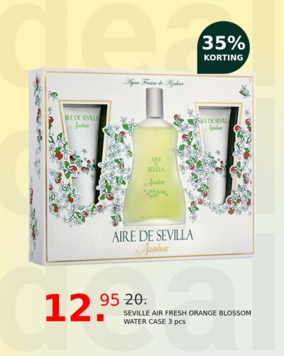 SEVILLE AIR FRESH ORANGE BLOSSOM WATER CASE 3 pcs