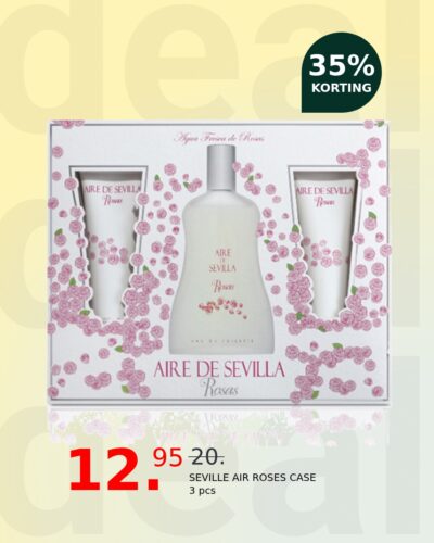 SEVILLE AIR ROSES CASE 3 pcs