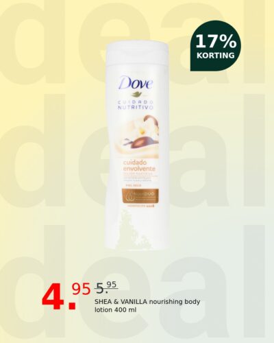 SHEA & VANILLA nourishing body lotion 400 ml