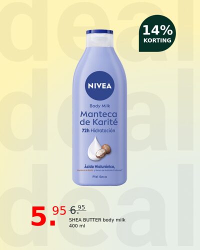 SHEA BUTTER body milk 400 ml