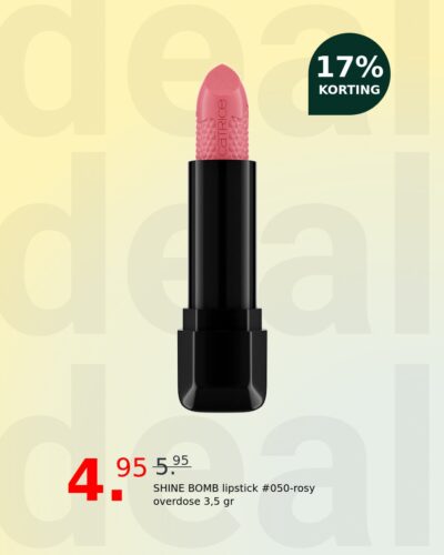 SHINE BOMB lipstick #050-rosy overdose 3,5 gr