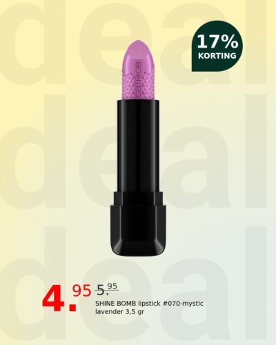 SHINE BOMB lipstick #070-mystic lavender 3,5 gr